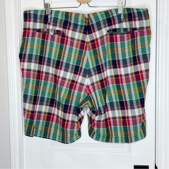 Polo Ralph Lauren Plaid Shorts Indian Madras Cotton Size 44 - Picture 2 of 5
